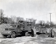 Duplex Gradall picture 1960s